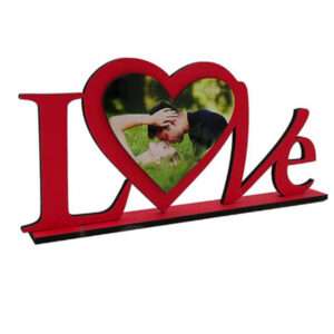 Cornice love in mdf personalizzabile con foto e testo un idea regalo per ogni evento