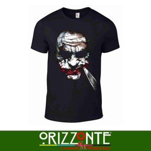 T-Shirt maglia in cotone uomo donna film anni 70 80 90 personalizzata joker