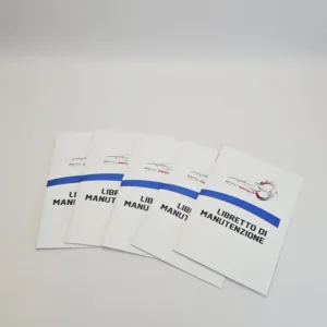 Libretto manutenzione auto personalizzato con logo azienda - immagine 2