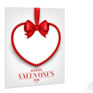 Cornice per selfie photo booth personalizzata evento san valentino