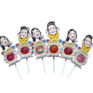 Etichetta per lecca lecca personalizzata a tema per compleanni battesimo evento - immagine 4