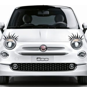 Adesivo per auto personalizzato ciglia per fari anteriori