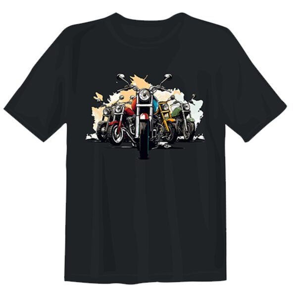 T-Shirt uomo donna personalizzata motociclista biker