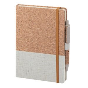 Notes in canvas personalizzabile idea regalo con penna e chiusura ad elastico - immagine 4