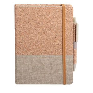 Notes in canvas personalizzabile idea regalo con penna e chiusura ad elastico - immagine 3