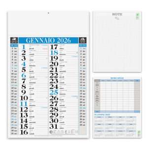 Calendario Olandese personalizzabile grafica a colori gadget azienda