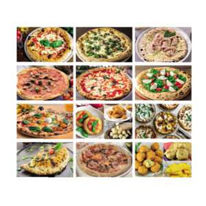 Calendari olandesi modello pizza personalizzati con grafica e stampa gratis - immagine 2