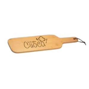 Tagliere in legno personalizzabile con nome o testo idea regalo
