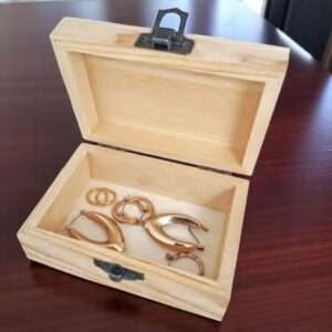 Portagioie in legno personalizzabile ad incisione idea regalo - immagine 4