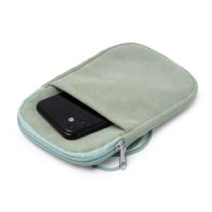 Porta cellulare da donna in velluto a coste personalizzato con nome - immagine 15