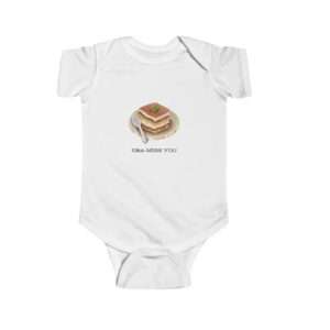 Body personalizzato per bambini in cotone tira miss you idea regalo dolce