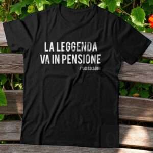 T-Shirt personalizzata la leggenda va in pensione idea regalo pensionamento divertente - immagine 2
