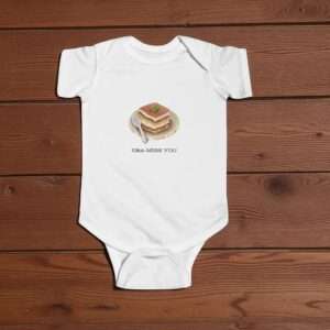 Body personalizzato per bambini in cotone tira miss you idea regalo dolce - immagine 2